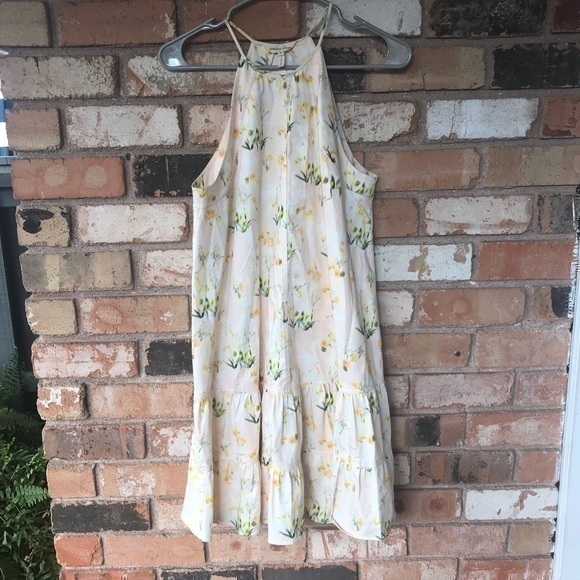 Rebecca Taylor Yellow Floral Dress size 6 - Picture 1 of 9